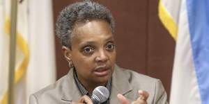 Chicago Mayor Lori Lightfoot.