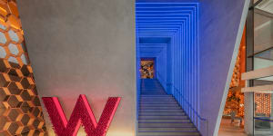 The new Marriott International Hotel W Sydney opened on October 12