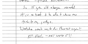 A federal judge has released a suicide note purportedly written by Jeffrey Epstein that was sealed for years as part of the criminal case of his cellmate.
