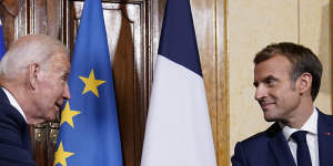 Shortly after French President Emmanuel Macron recalled his ambassador from DC over the AUKUS affair,US President Joe Biden arranged to meet Macron in person at the G20 summit in Rome to apologise. 
