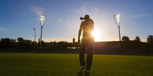 The sun sets on Manuka Oval's wait for Test cricket