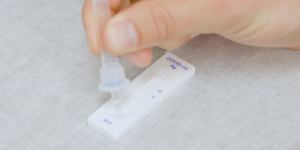 The CareStart COVID-19 Antigen rapid test is one of the products approved for use in Australia. 