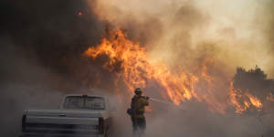 Wildfires prompt evacuation of 100,000 from Los Angeles area