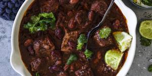 Chunky,hearty chilli con carne.