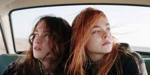 Alice Englert's work has included the arthouse movie Ginger&Rosa,in which she starred with with Elle Fanning (right).