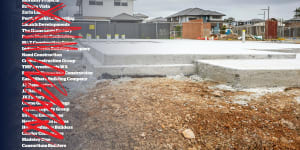 Thirty-one residential building companies in WA have collapsed under the weight of cost and labour pressures in the past 12 months,according to ASIC.