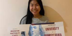 Eujiny Cho was accepted into the University of Pennsylvania.