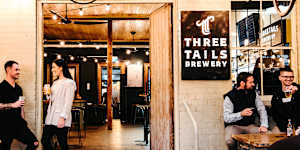 Three Tails Brewery in Mudgee.