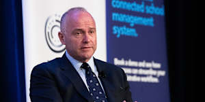 Dallas McInerney,CEO of Catholic Schools NSW. 