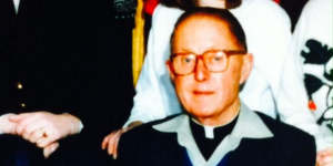 Father Peter Searson,who died in 2009 without being convicted.
