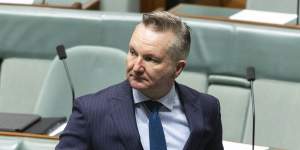 Energy Minister Chris Bowen will announce the wind farm projects on Wednesday.