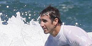 SHD SPORT;Andrew Johns during all-star session at Surfest at Merewether Beach,Newcastle,on April 5,2008 photo credit:Pic by Joel Fuhrer