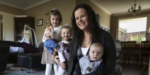 Sydney mother Felicity Frankish,who has just had her third child,says she is now having to choose between working for almost no money or staying home with her children and foregoing the educational benefits of preschool.