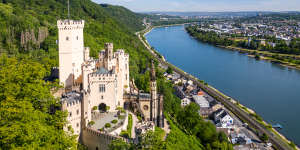 Gorgeous:Stolzenfels Castle on the Rhine.