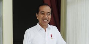 Widodo spoke of the personal bond he had established in the past year with Anthony Albanese.