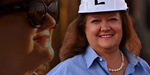 Gina Rinehart,$16 billion Super Pit merger recognised at Diggers and Dealers gala