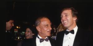 Underworld fixer Roy Cohn was a key influence on the young Donald Trump.