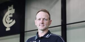 Mathew Buck is Carlton’s new AFLW coach.