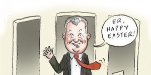 Tony Burke has given MPs an early mark for Easter.