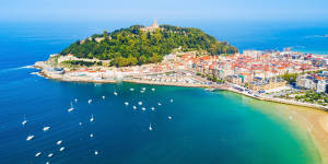 San Sebastian in the Basque country in Spain. 