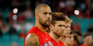 Lance Franklin is out of contract this year.