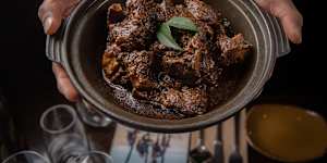 Elephant Corridor’s black pork curry.
