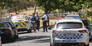 Woman dies,man fighting for life after couple shot outside Yarraville home