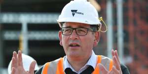 Victorian Premier Daniel Andrews on Tuesday.