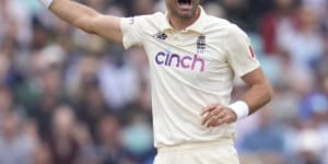 Anderson out of first Ashes Test,saved for the pink ball