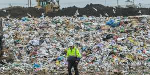 Landfill in Victoria. Most recyclable beauty packaging ends up contributing to our pollution problem.