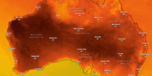 Warmth tipped to flow east from heatwave scorching WA