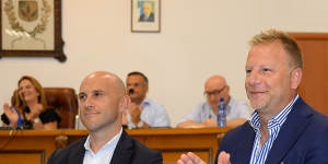 Mark Bresciano and Vince Grella are pulling the strings behind the scenes at Catania SSD.