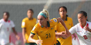 Philippines put up brave fight but Matildas’ class prevails