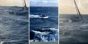 Sailors rescued by police after almost 24 hours stranded on yacht