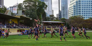 Shute Shield round two teams