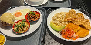 Ecuadorian cuisine in Melbourne at Il Mercato Centrale.