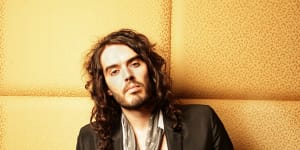 Russell Brand pictured during the height of his fame in 2009.