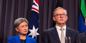 Foreign Affairs Minister Penny Wong and Prime Minister Anthony Albanese:other than Indigenous Australians,we are all “from” somewhere else. 