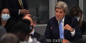 US climate envoy John Kerry is working to broker a deal.