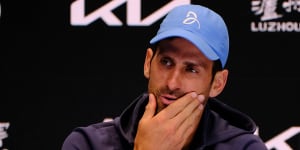 ‘I want to be the best’:Djokovic’s frank ambition ahead of Australian Open bid