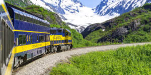 Alaska Railroad … it only takes three minutes for this four-hour journey to become spectacular.