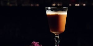 The Trinidad Sour cocktail at Jangling Jack's.