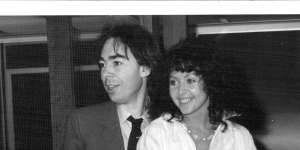 Brightman with her former husband Andrew Lloyd Webber in 1983.