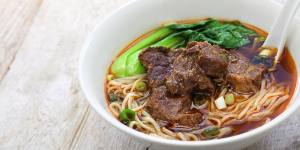 Beef noodle soup,Taiwan.