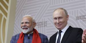 Unable to travel abroad,‘pariah’ Putin has Xi,Modi come to him