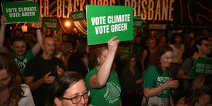 The Greens held their national campaign launch in Brisbane on May 16.