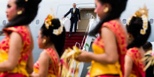 Anthony Albanese arriving in Bali this week for the G20 summit,