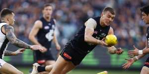 Patrick Cripps was on fire against Collingwood.
