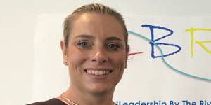 Woollahra Public School principal Kylie McKinnon when she previously taught at Hurstville Grove Infants School.