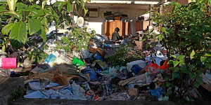 Waverley Council was forced to take court action to clean up the Bobolas family’s home in Bondi.
